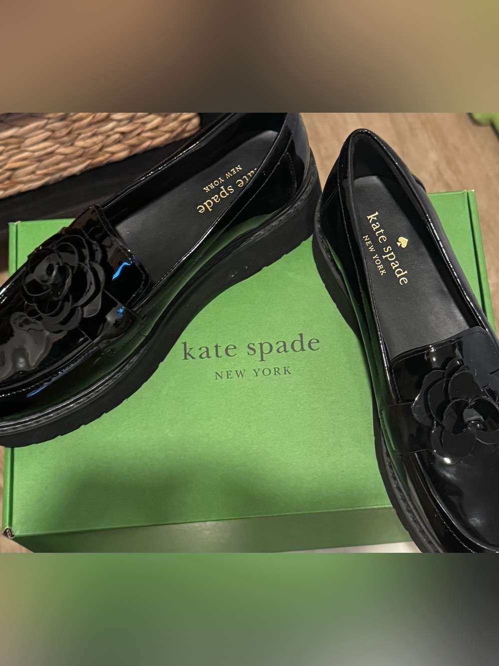 Kate Spade Lug Flora Loafer in Patent Leather - Picture 5 of 10